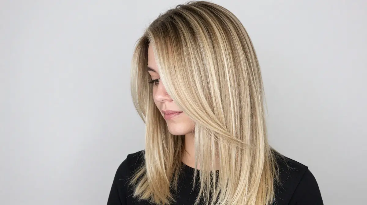 Blonde Highlights with Lowlights