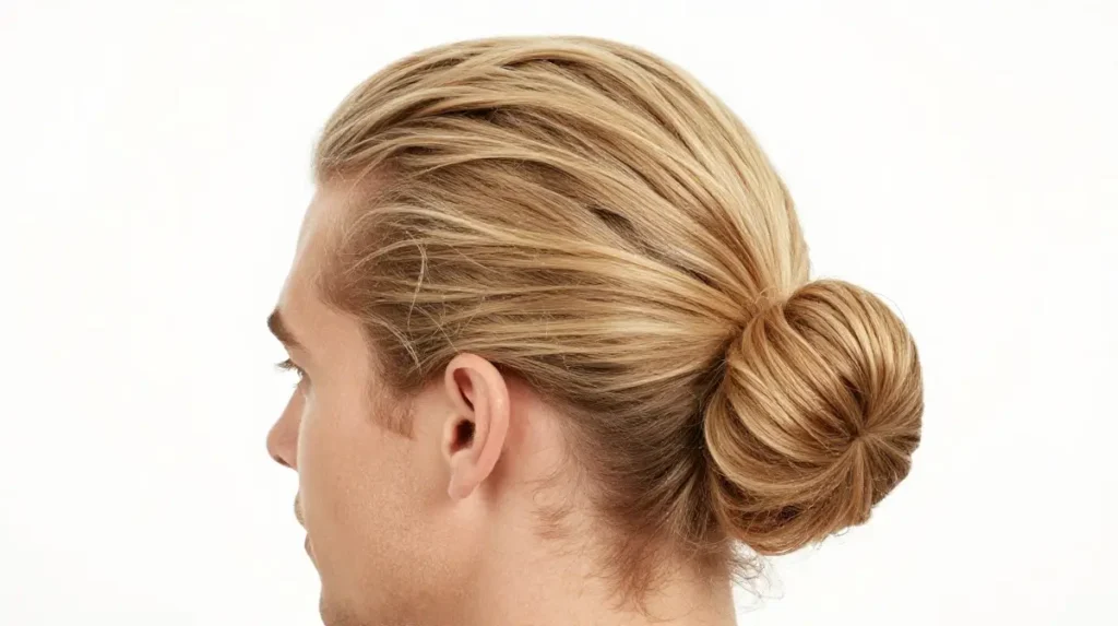 Blonde Messy Hair Style