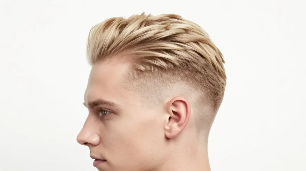 Blonde Pompadour