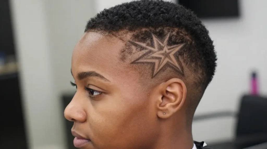 Bold Shaved Design Low Cut