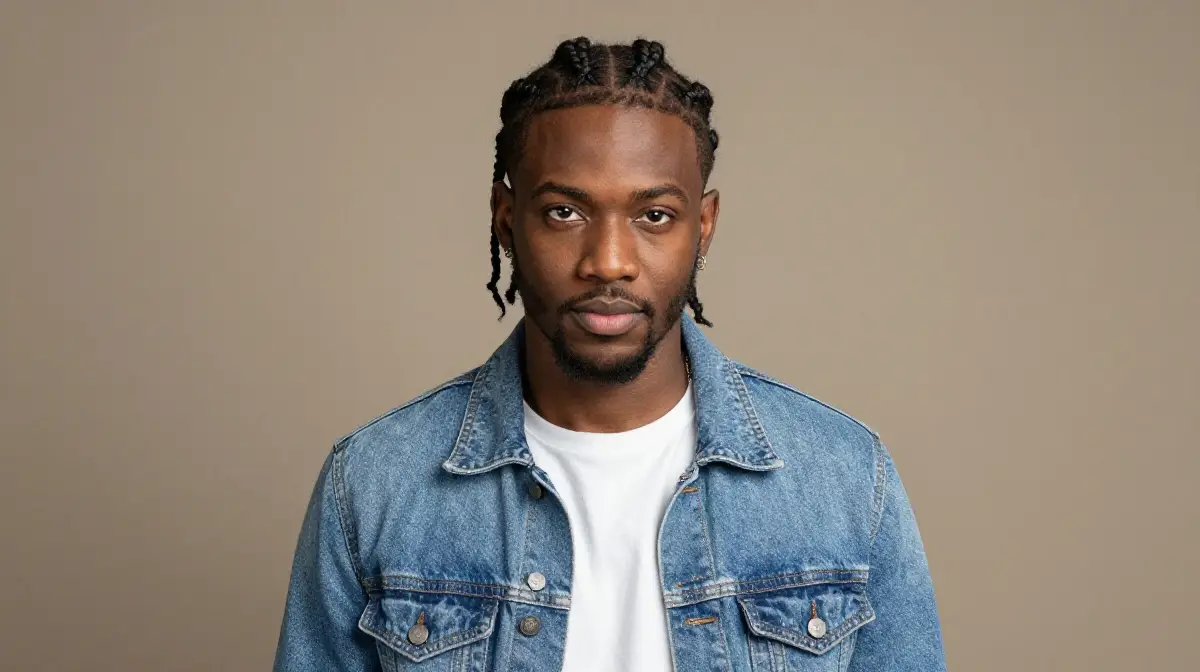 Braids Boyfriend Look