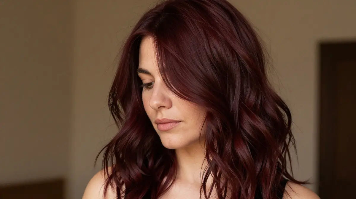 Burgundy Brunette