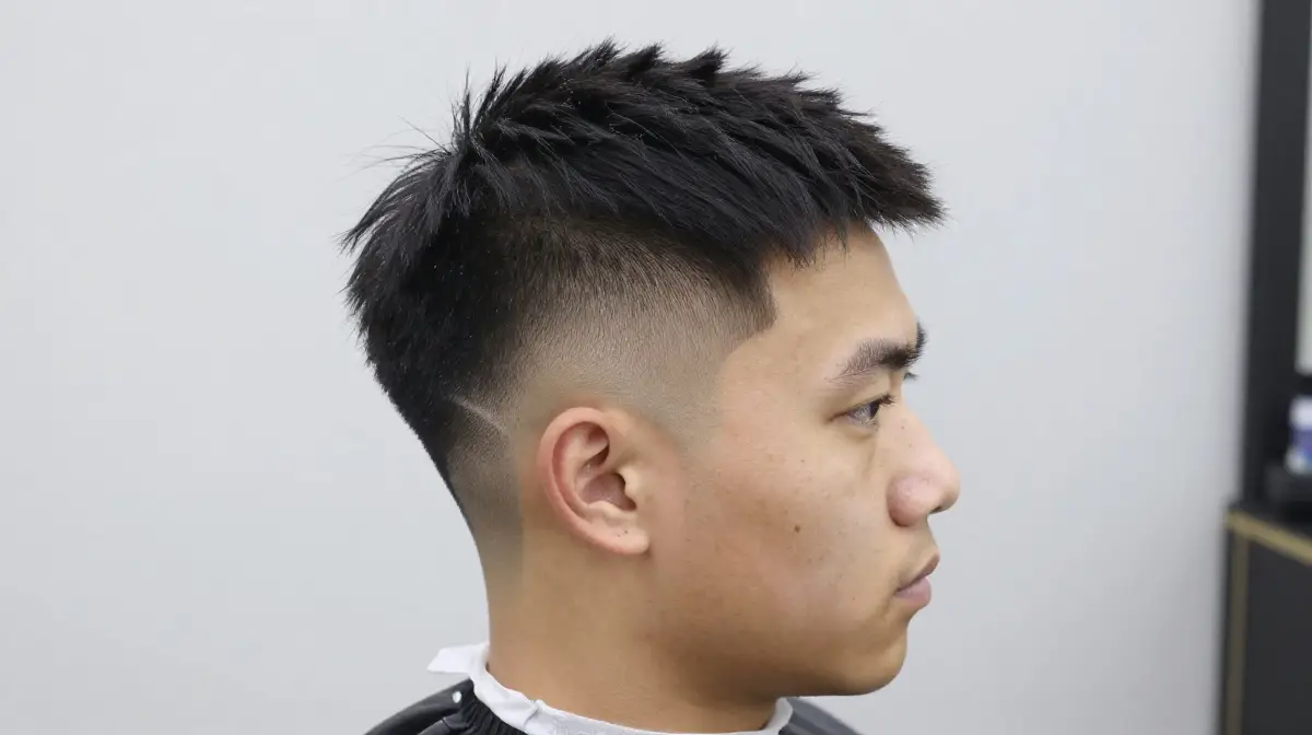 Burst Fade Quiff