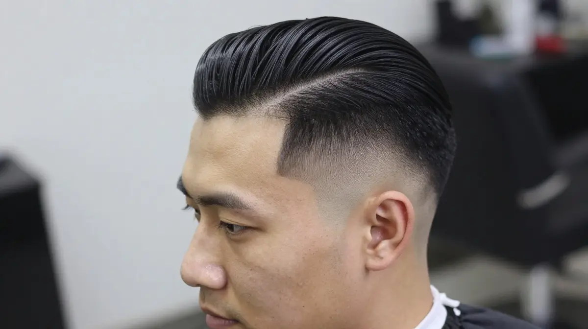 Burst Fade Slick Back