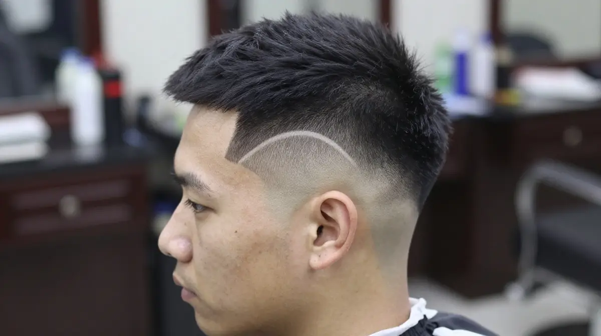 Burst Fade with Design
