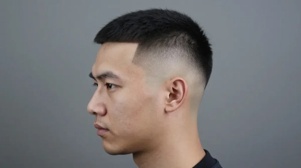 Buzz Cut for Triangle Face