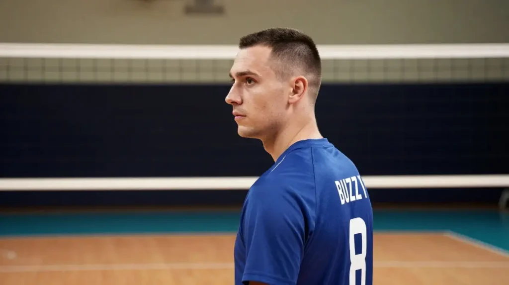 Buzz Cut for Volleyball Players