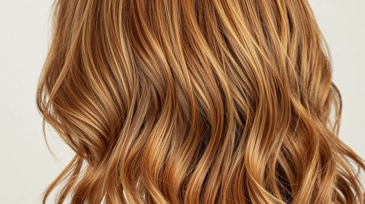 Caramel Highlights for Warmth