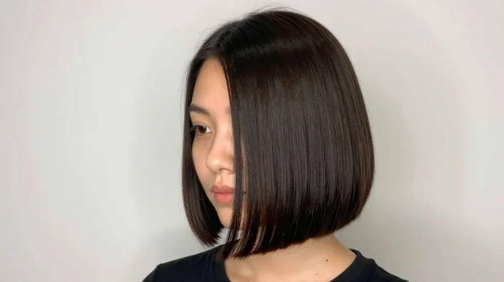 Choppy Bob Straight Style