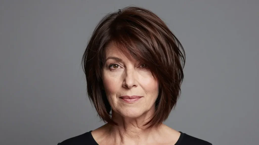 Choppy Layered Bob for Thick Hair