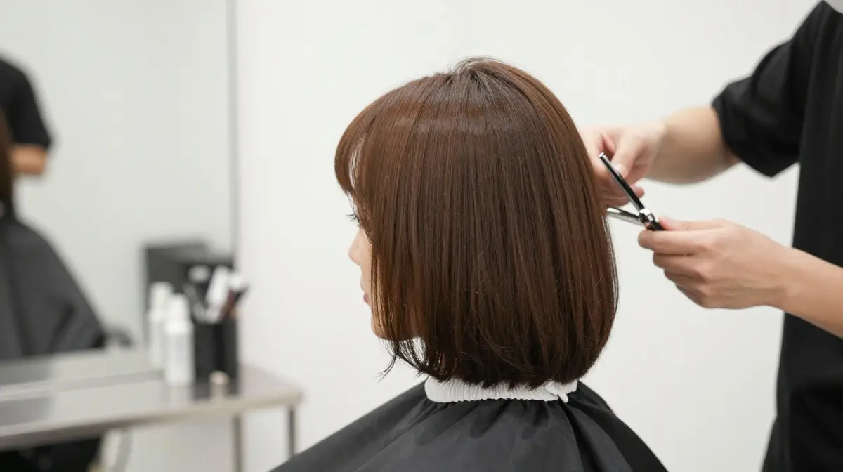 Classic Bob with Fringe for Timeless Style
