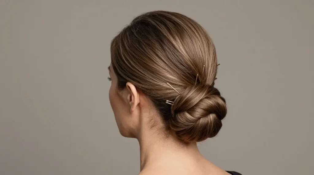 Classic Chignon for Women Over 70