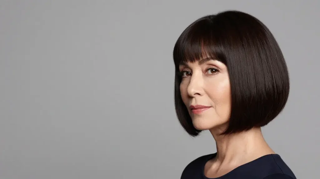 Classic Graduated Bob for Women Over 70
