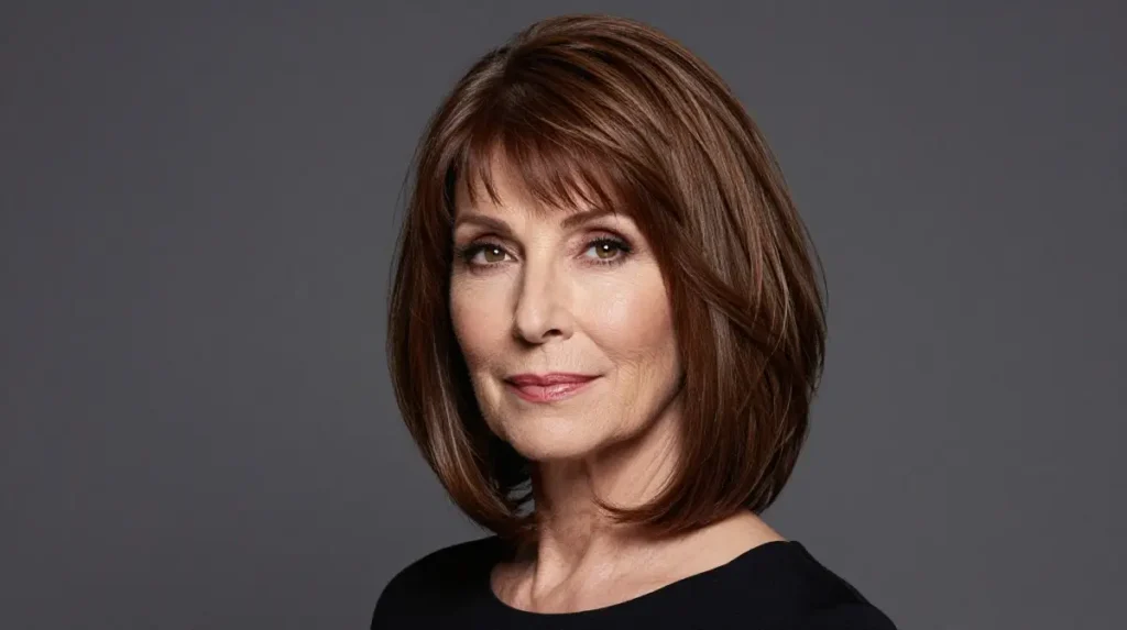 Classic Lob for Women Over 70