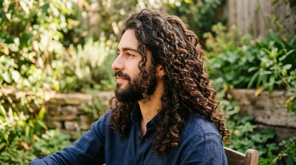 Classic Long Curls with Layers