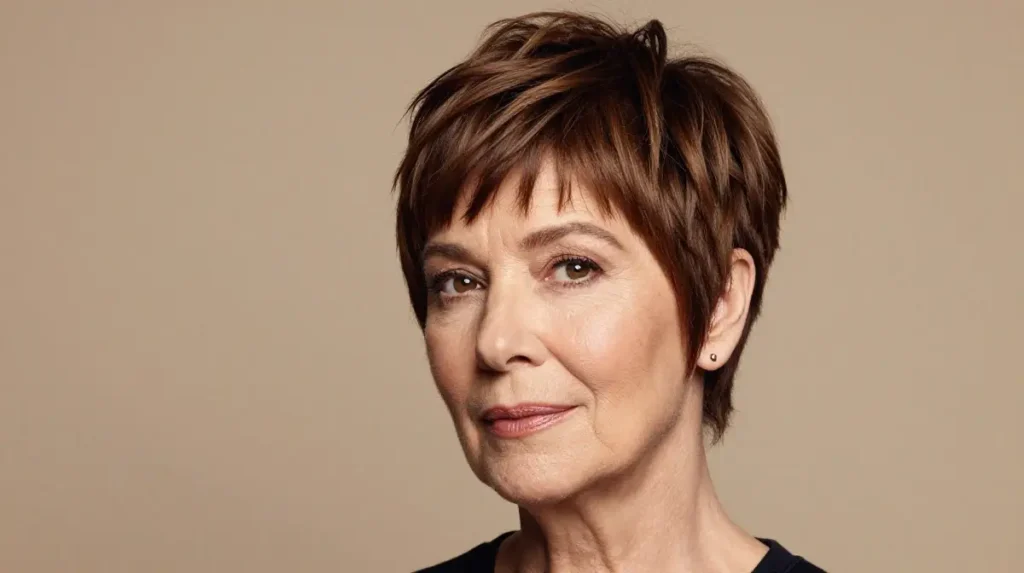 Classic Pixie Cut for Women Over 70