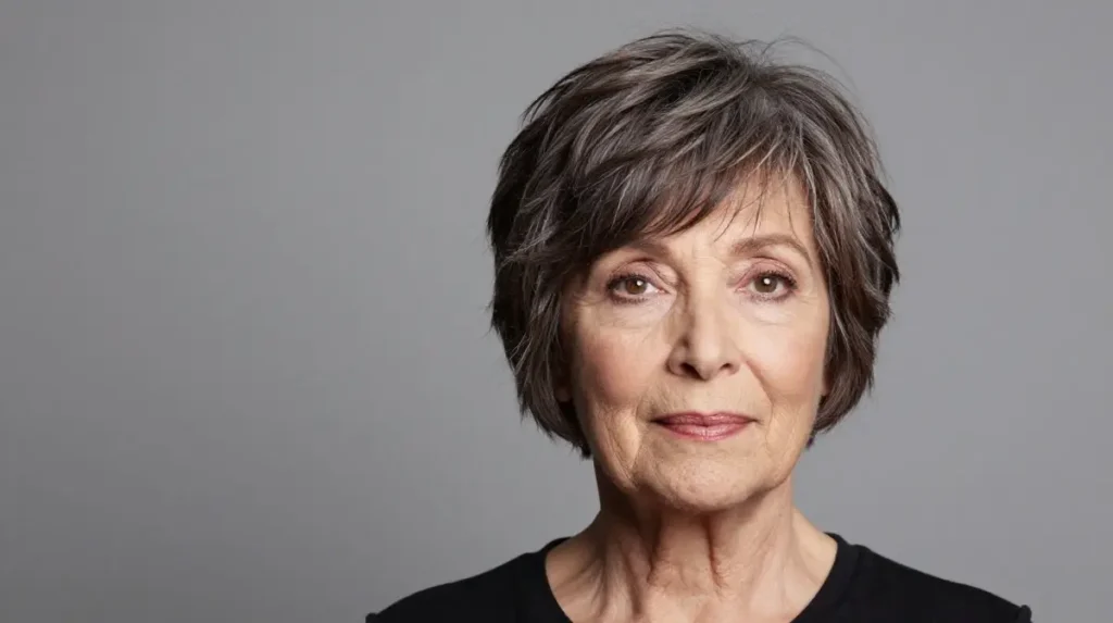 Classic Short Shag for Women Over 70