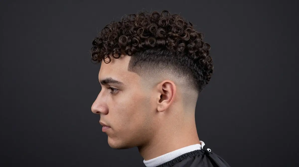 Classic Taper for Curly Hair