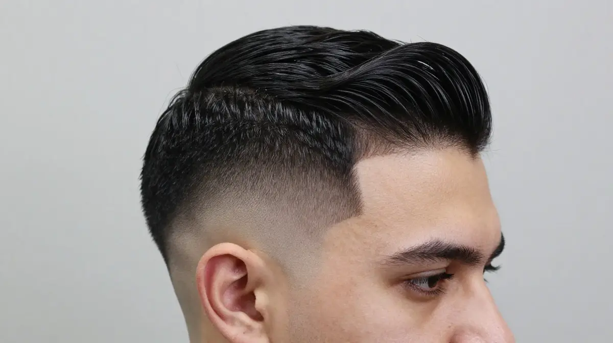 Classic Taper with Comb Over