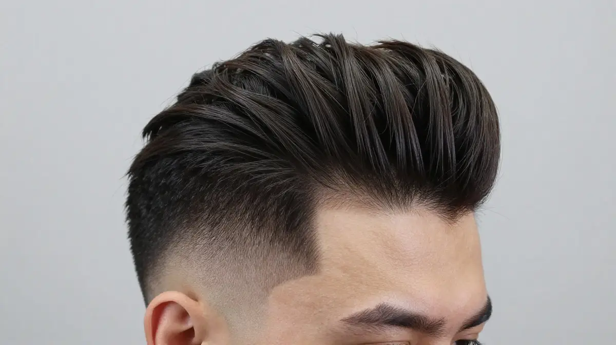 Classic Taper with Pompadour