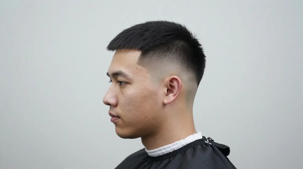Clean Taper with Natural Texture
