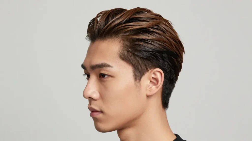 Comb Over Flow for Asian Men