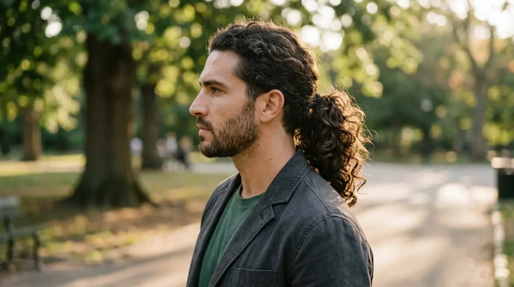Curly Ponytail