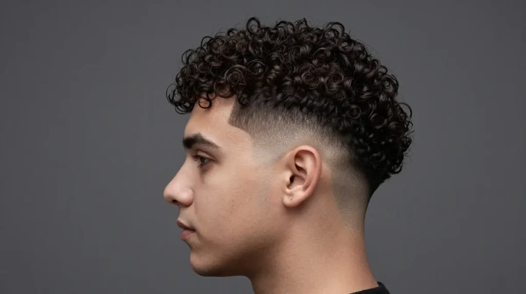 Curly Undercut