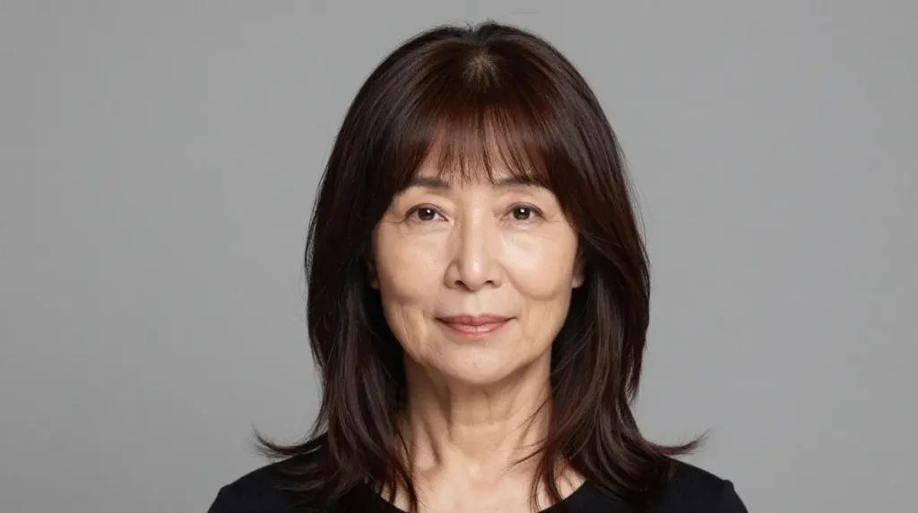 Curtain Bangs with Medium Length Hair