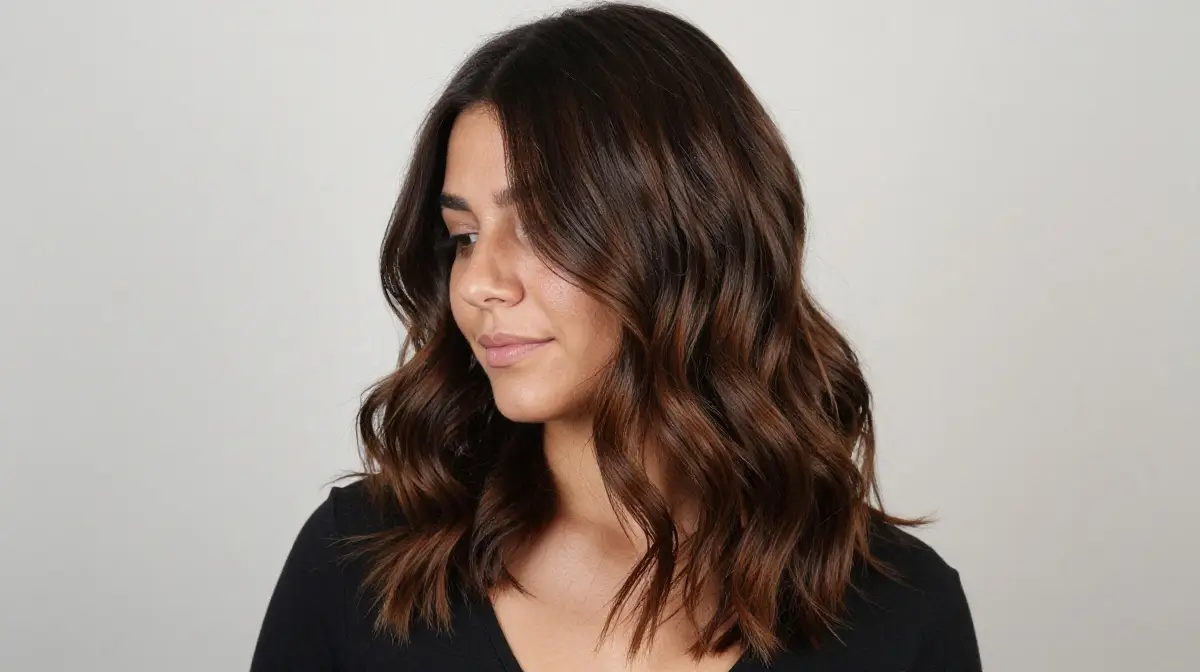 Dark Caramel Sombre Balayage