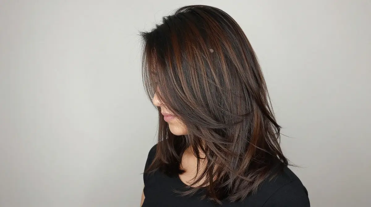 Dark Chocolate Brown Highlights