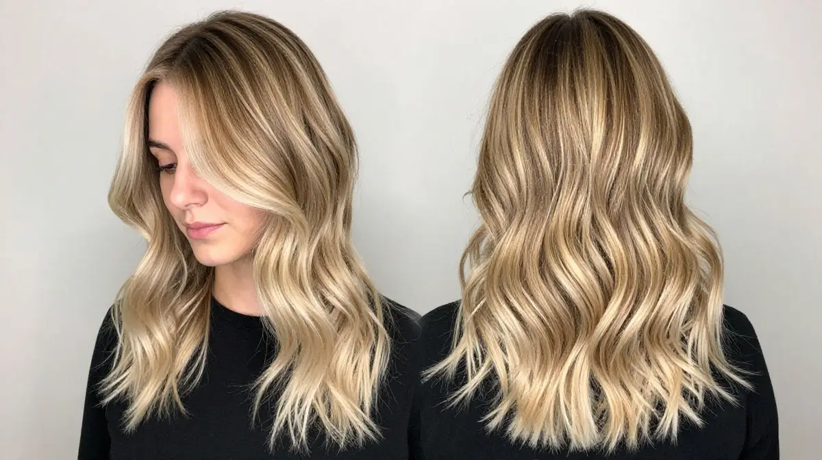 Dimensional Blonde Balayage