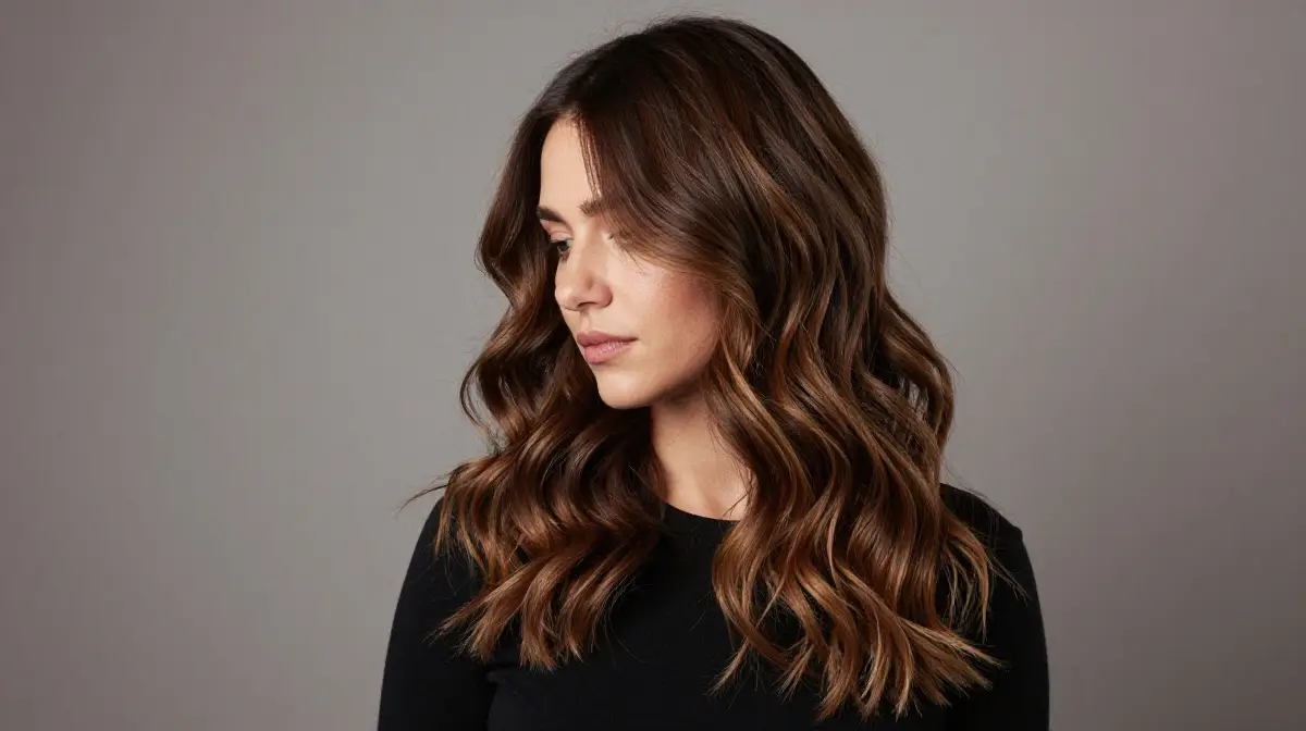 Espresso and Caramel Balayage
