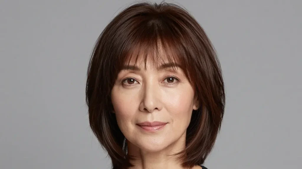 Face-Framing Layers for Thinning Hair