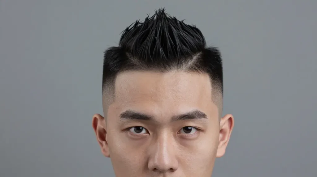 Faux Hawk for Asian Men