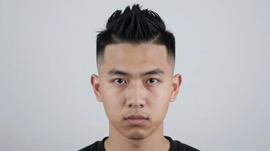 Faux Hawk for Diamond Face