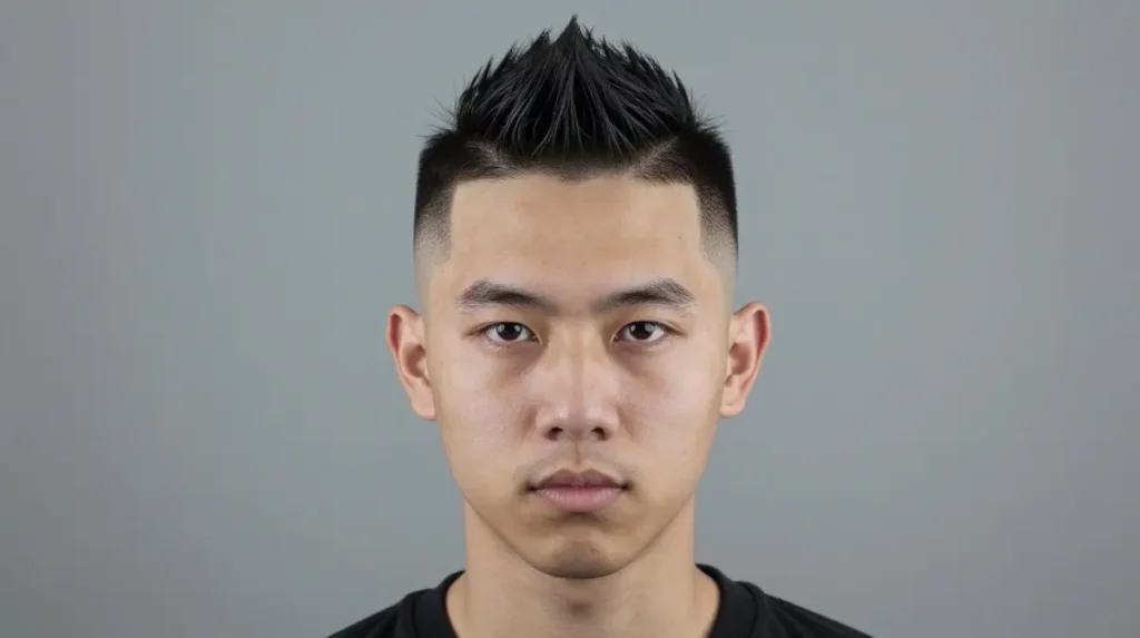 Faux Hawk for Triangle Face