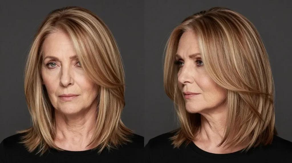 Fine Hair Color Tips for Women at 60