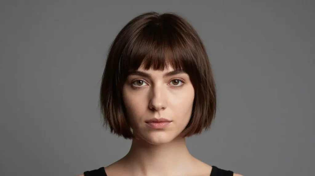 French Crop for Round Face