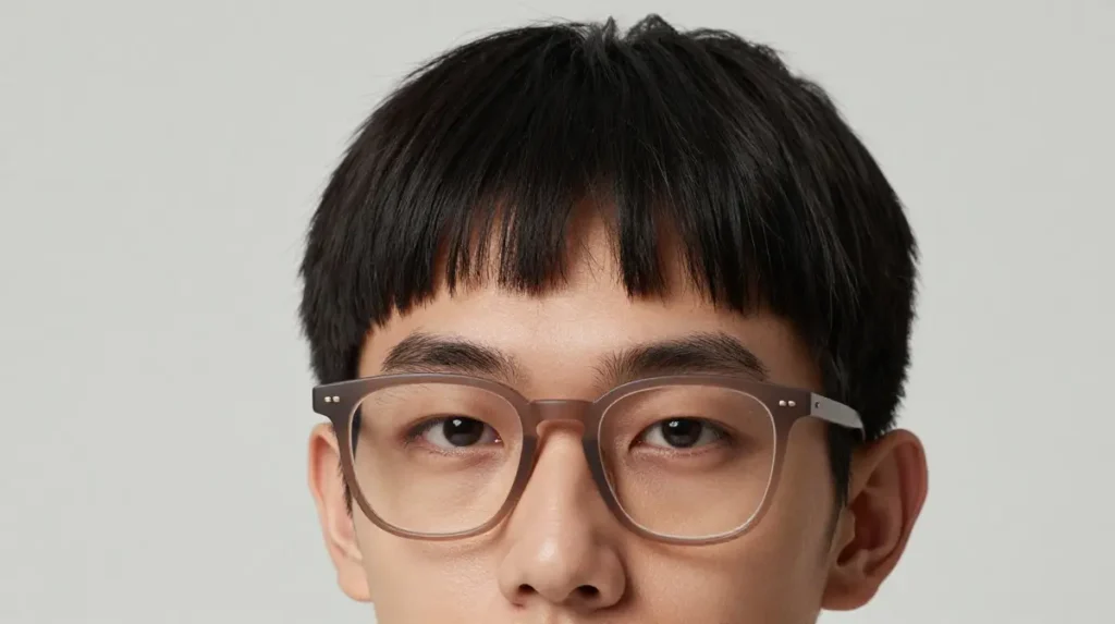 French Crop with Glasses