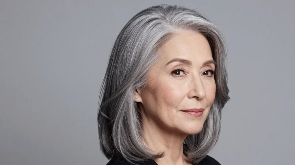 Gray Blending and Silver Hair Styling
