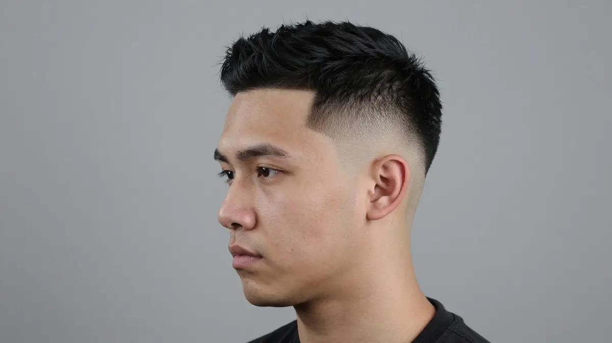 High Skin Fade with Textured Top