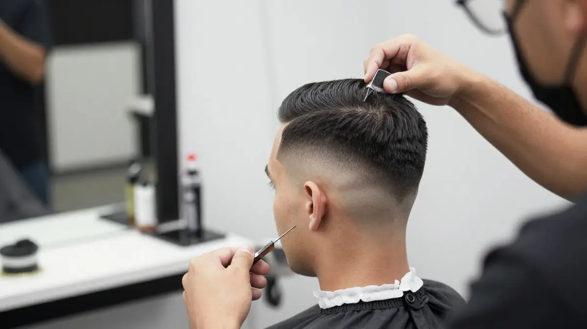 High Top Fade Maintenance Routine