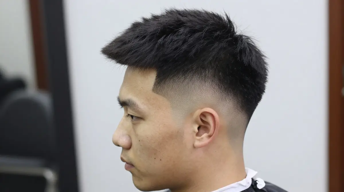 High Top Fade for Thick Hair