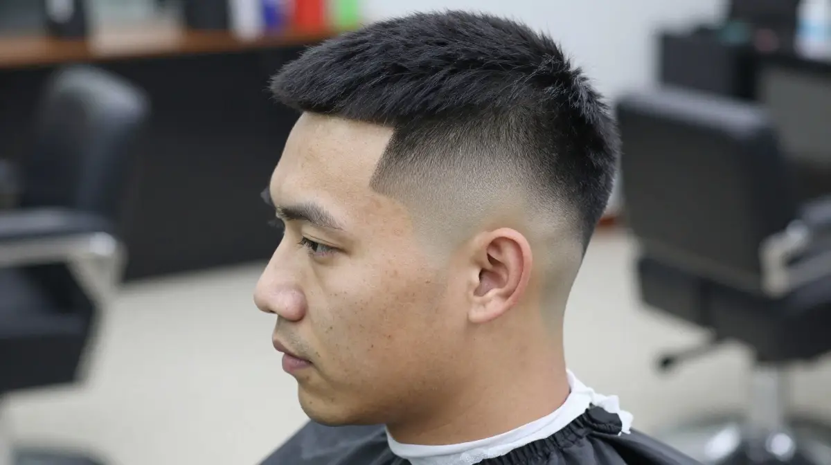 High Top Fade with Shape Up