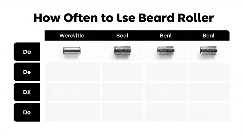 How Often Should You Use a Beard Roller