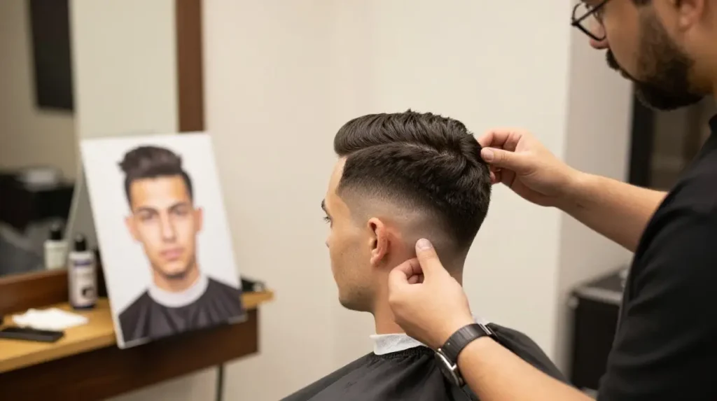 How to Ask Your Barber for a Diamond Face Haircut
