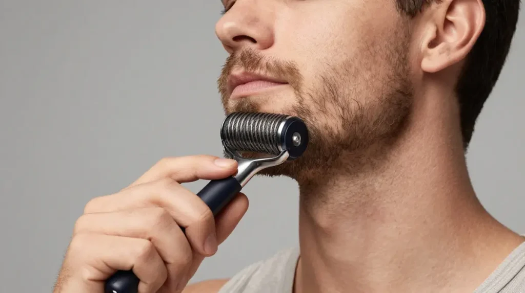 How to Use a Beard Roller Correctly