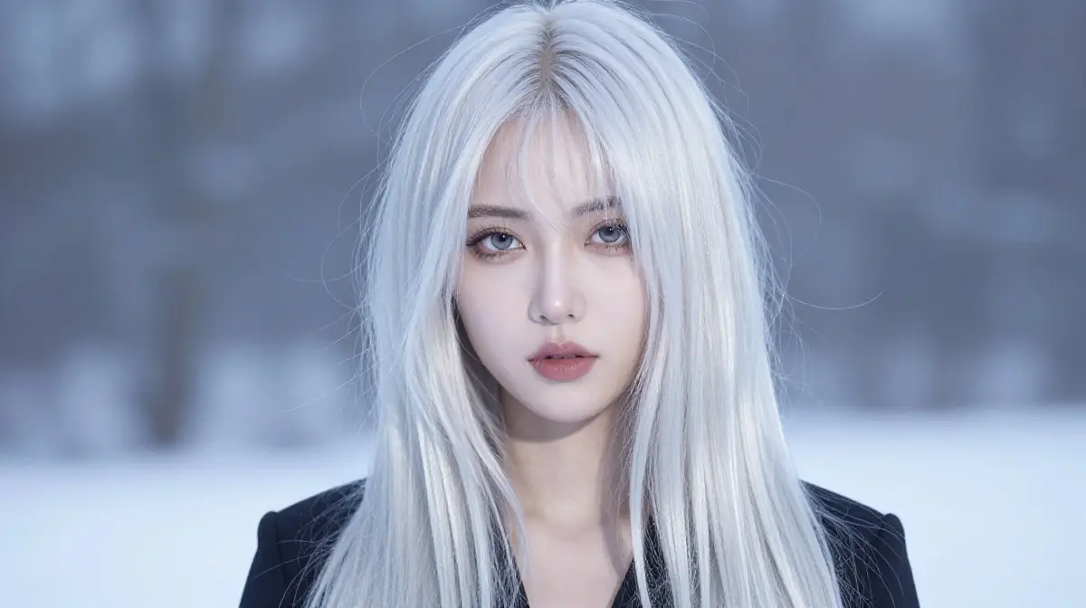 Icy Platinum Blonde