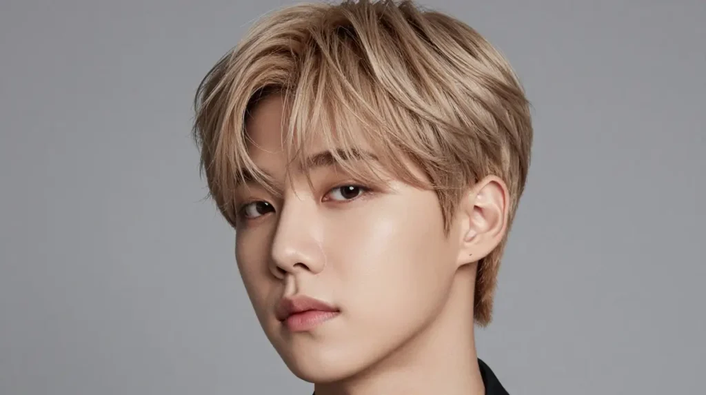 Korean Style Middle Part
